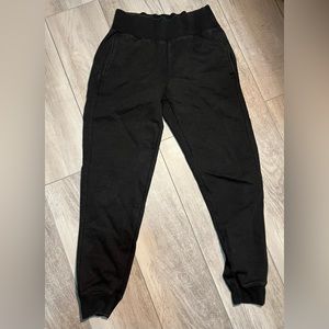 Champion size small sweatpants black